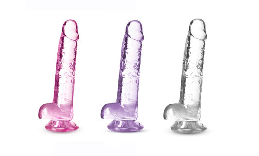 Naturally Yours - 8" Crystalline Dildo