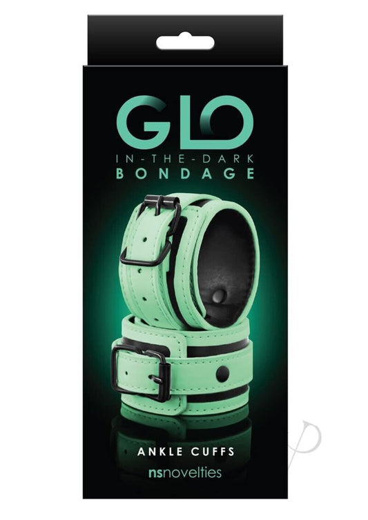 GLO BONDAGE - ANKLE CUFF - GREEN