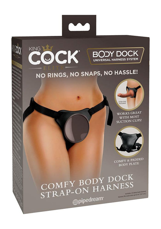 KING COCK ELITE COMFY BODY DOCK STRAP-ON HARNESS