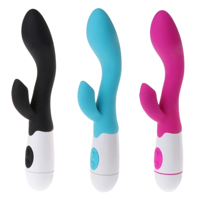 Petite Vibrador Consolador Doble Jack Rabbit