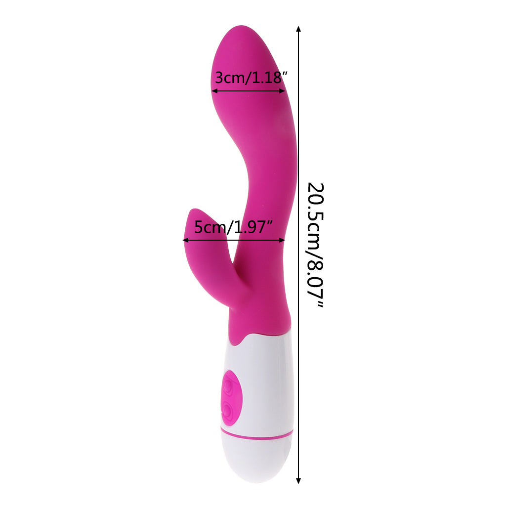 Petite Vibrador Consolador Doble Jack Rabbit