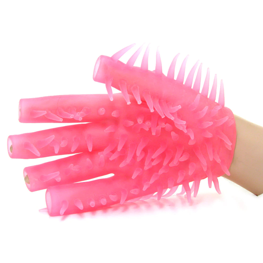 MASTURBATORING GLOVE - PINK