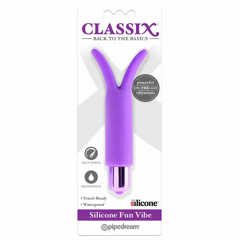 12 Classix Silicone Fun Vibe Purple